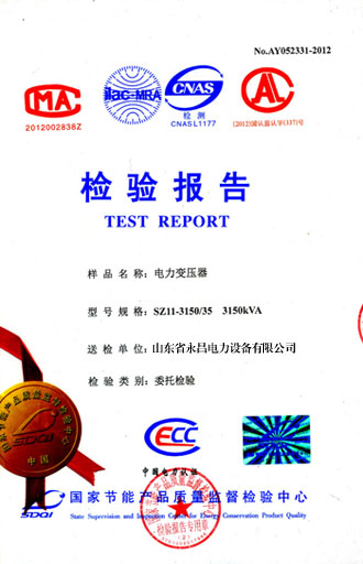 鄂州电力变压器检测报告